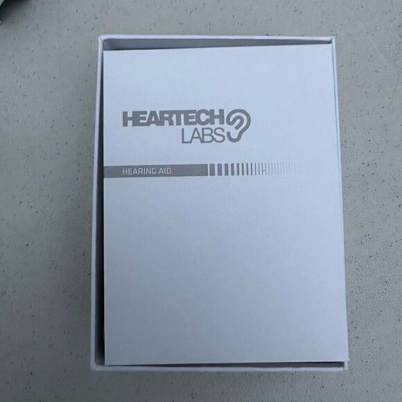 HearTech Labs CIC Hearing Aids with case, Gently Used - Picture 2 of 5